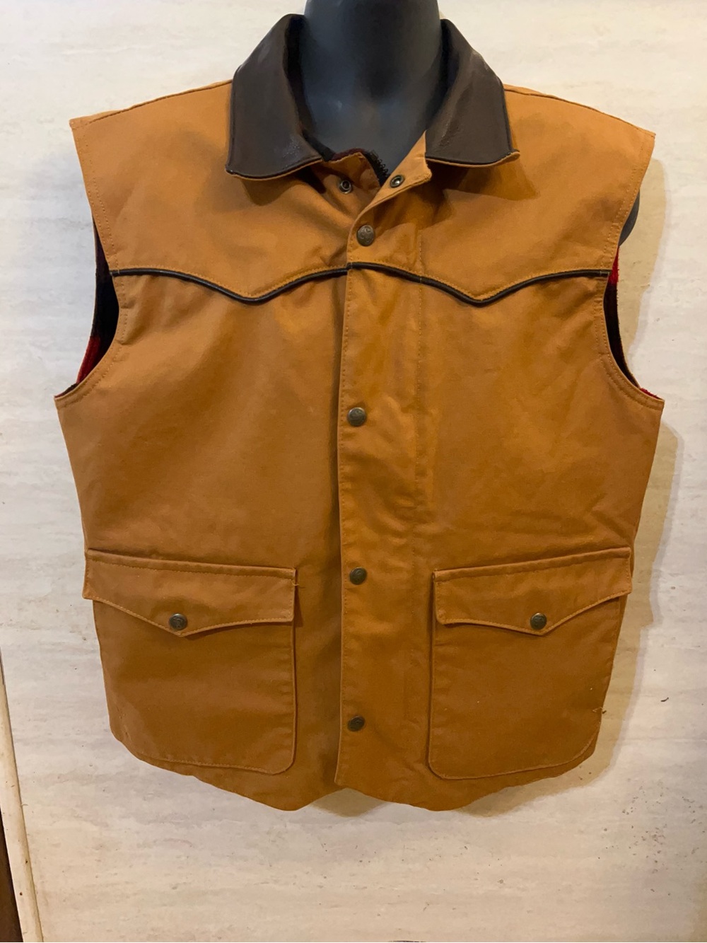 Schaefer Outfitter Silver Anniversary Edition Canvas Vest.
